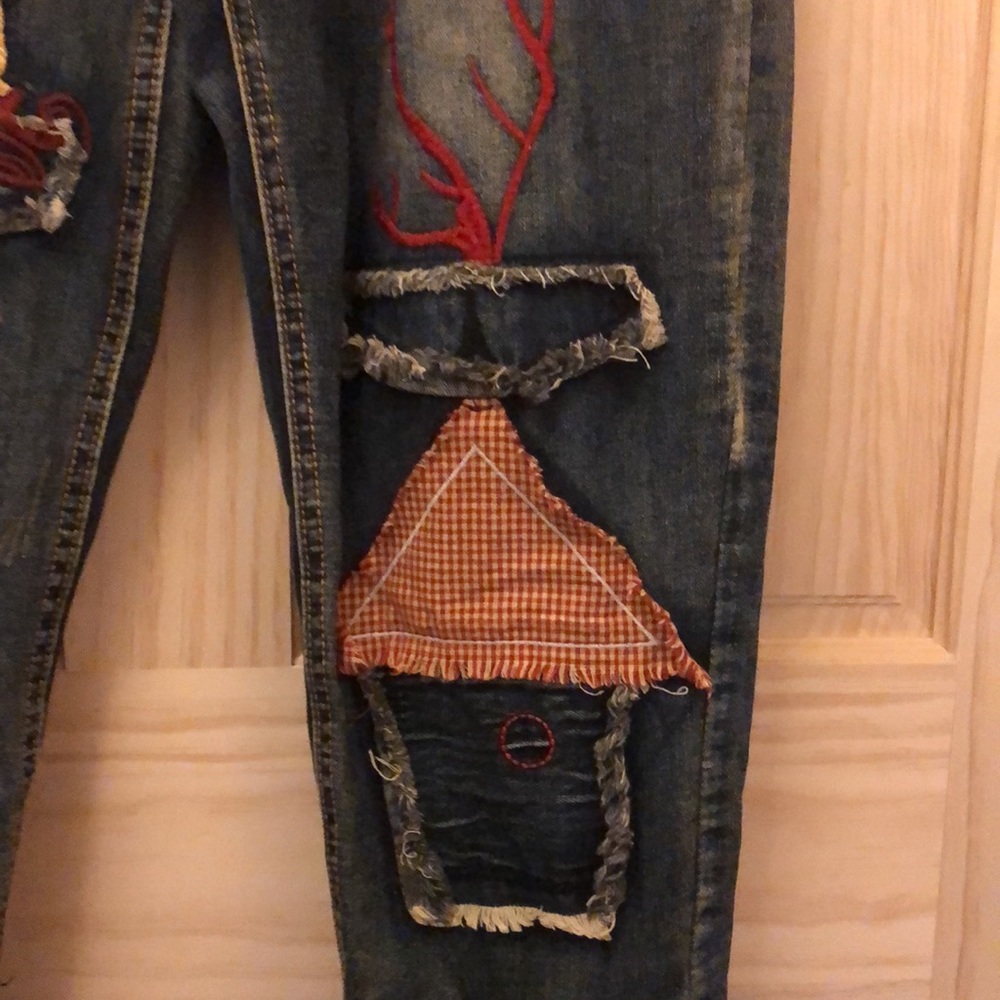 Patchwork Jeans - image 4